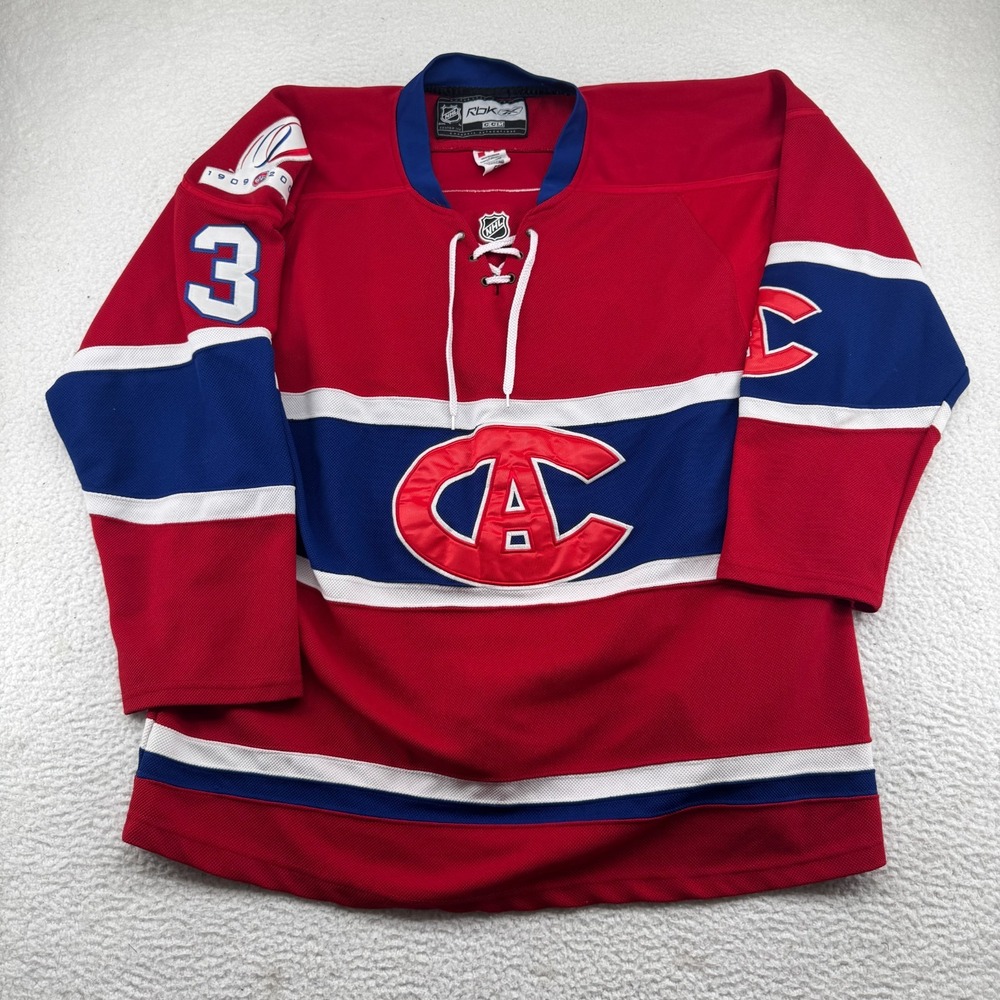 CCM Reebok Montreal Canadiens Carey Price Centennial Jersey Mens 52 Red Stitched